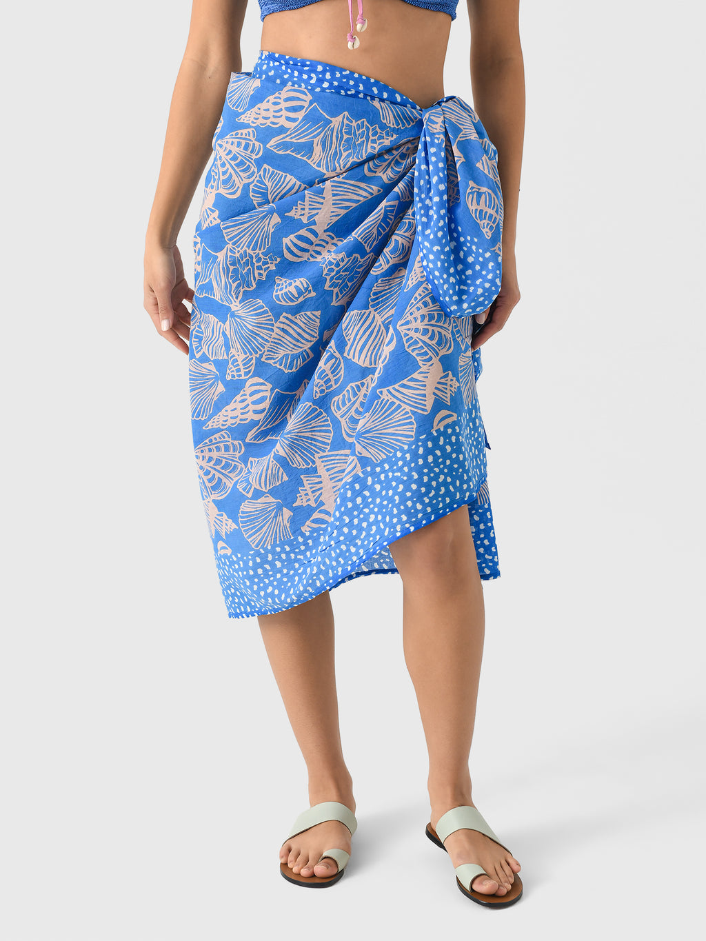 Sunshine Tienda Women's Mermaid Dot Sarong - Saint Bernard