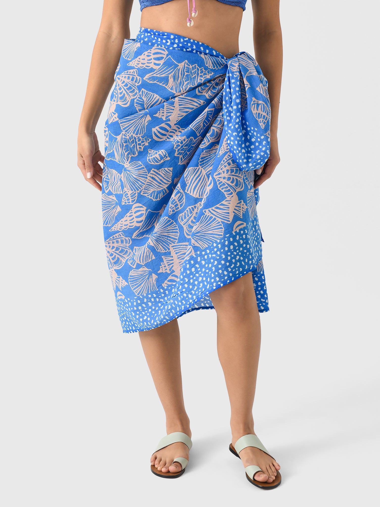 Sunshine Tienda Women's Mermaid Dot Sarong - Saint Bernard