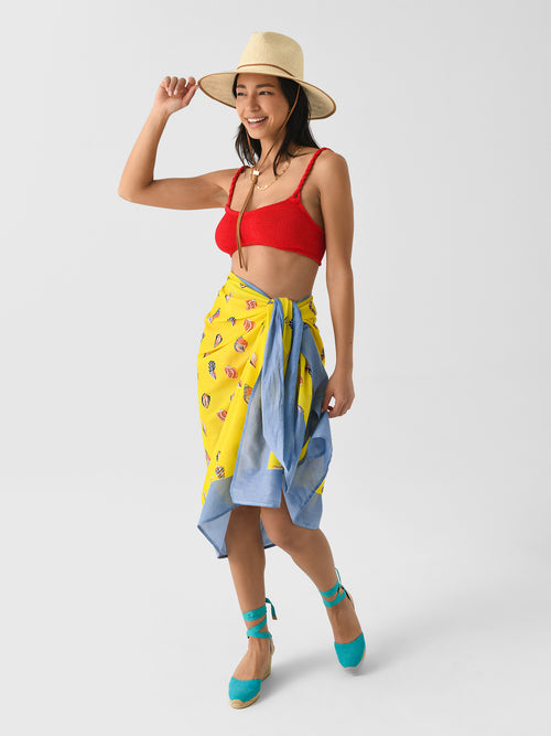 Sunshine Tienda Women's Shell Sarong