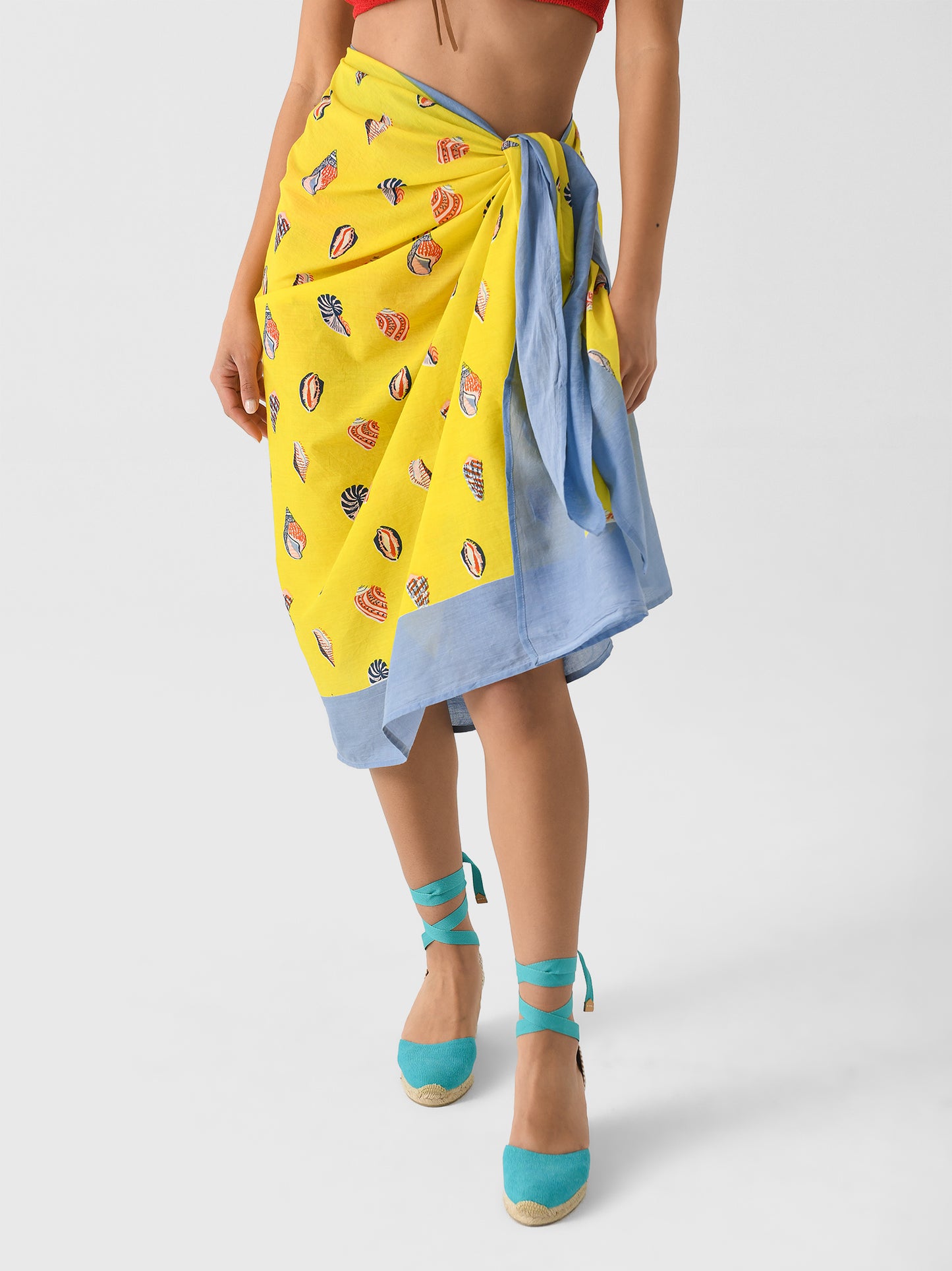 Sunshine Tienda Women's Shell Sarong - Saint Bernard