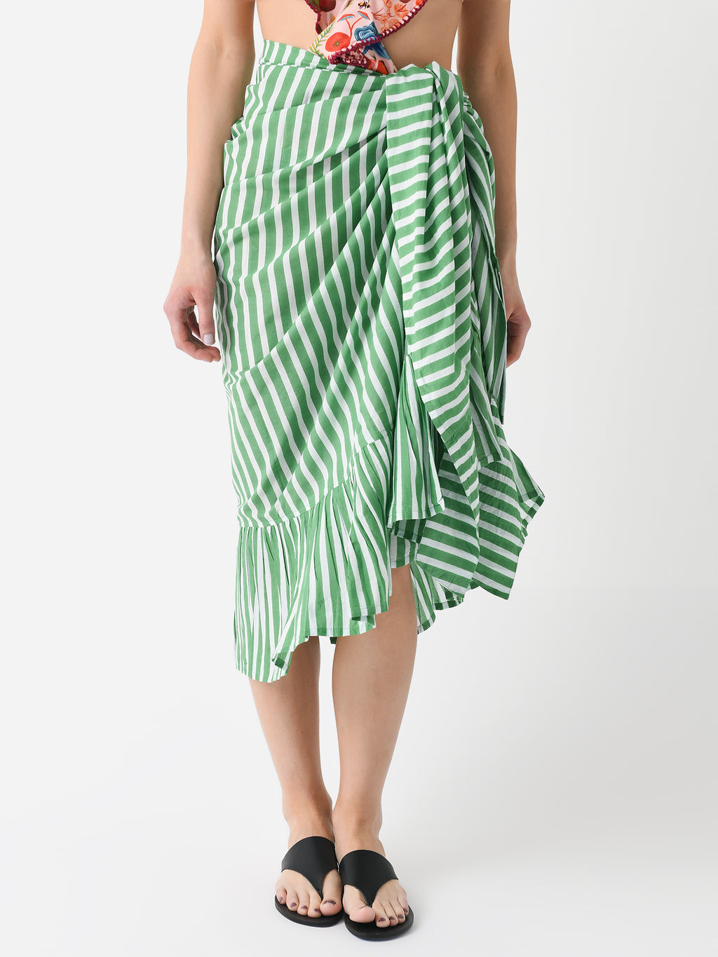 Sunshine Tienda Women's Vienna Stripe Sarong - Saint Bernard