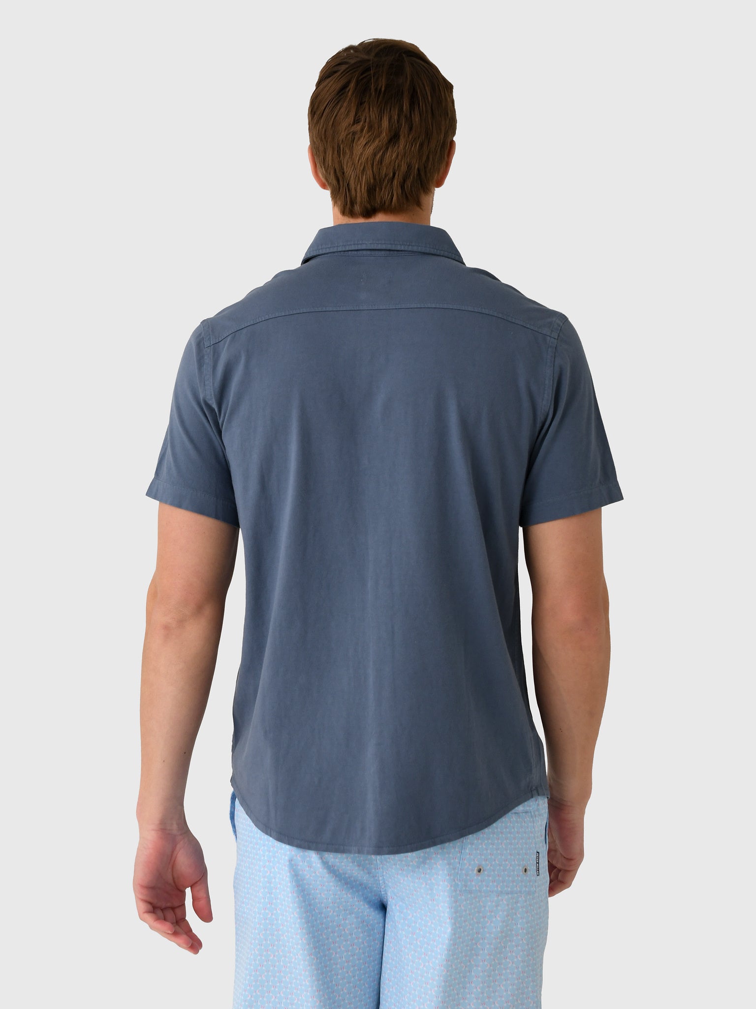 Fair Harbor Men's The Saltaire Short Sleeve Shirt - Saint Bernard