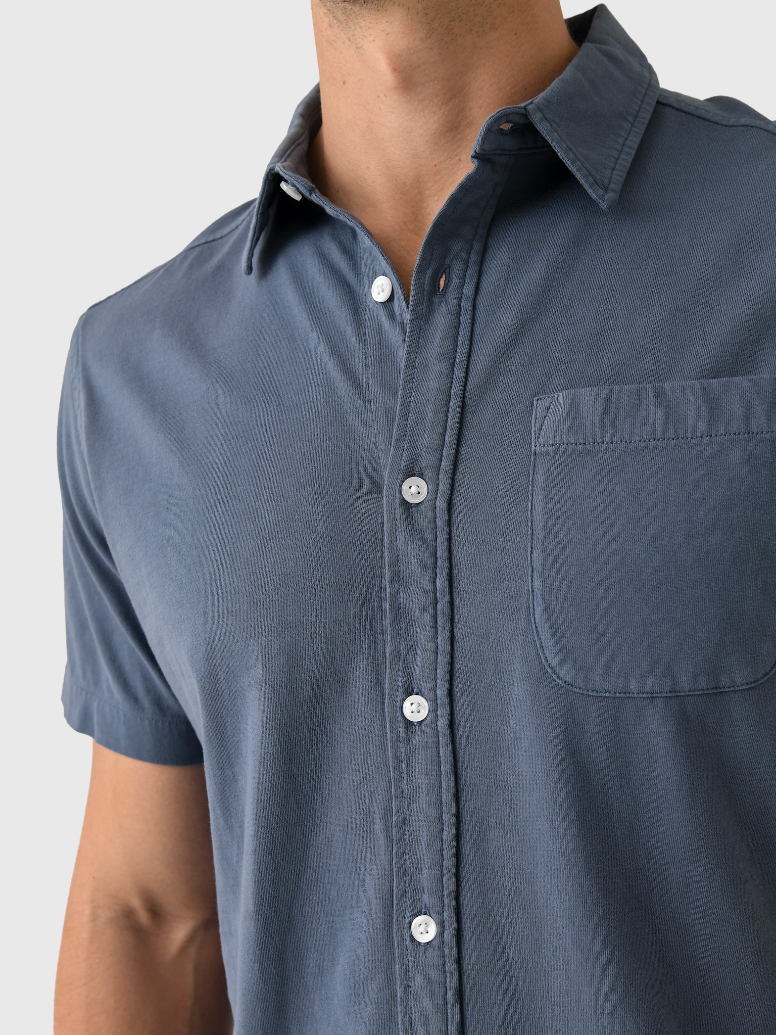 Fair Harbor Men's The Saltaire Short Sleeve Shirt - Saint Bernard