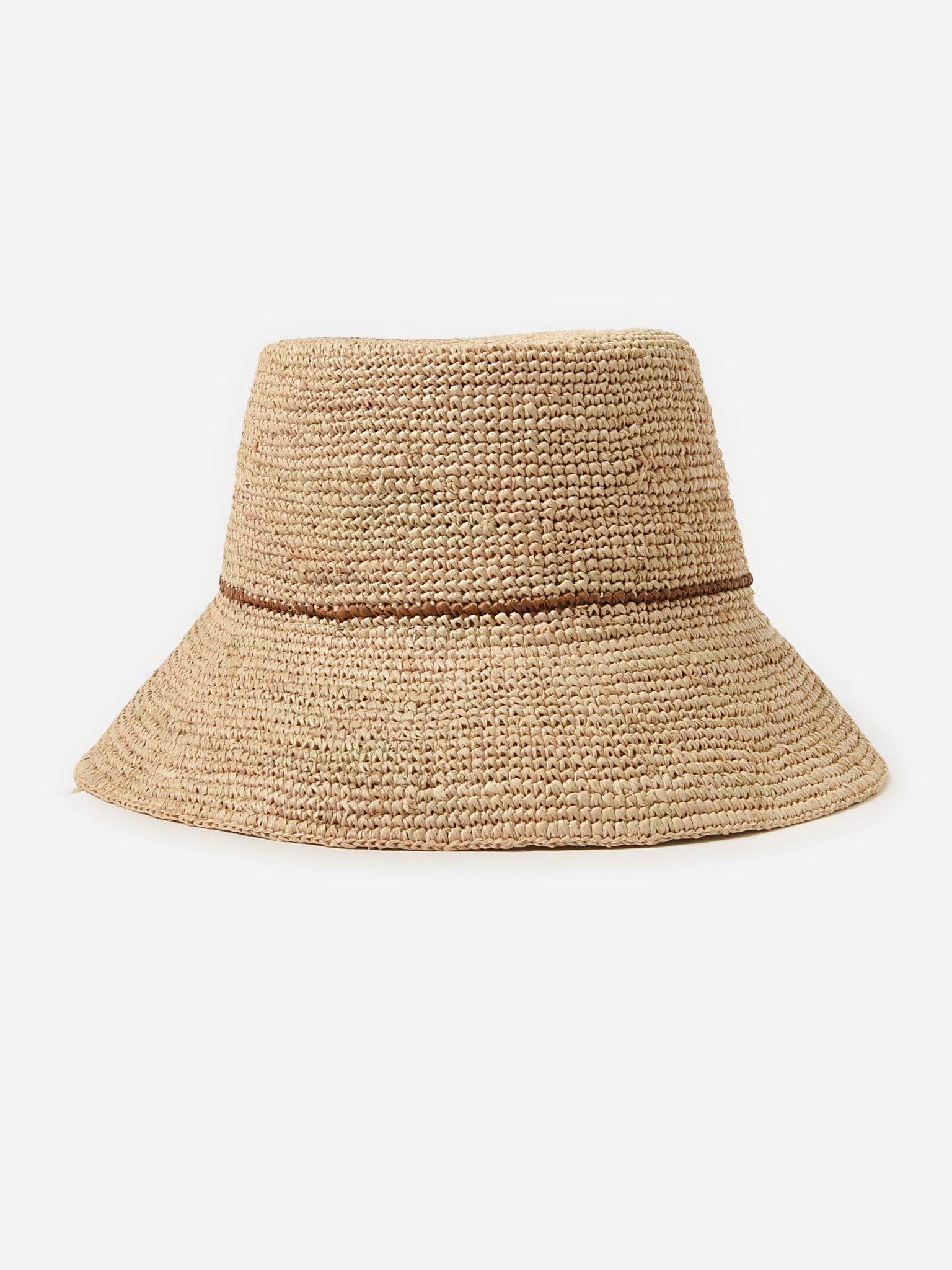 Hat Attack Women's Chic Crochet Bucket Hat - Saint Bernard