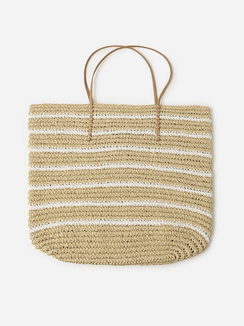 Hat Attack Stella Stripe Tote - Saint Bernard