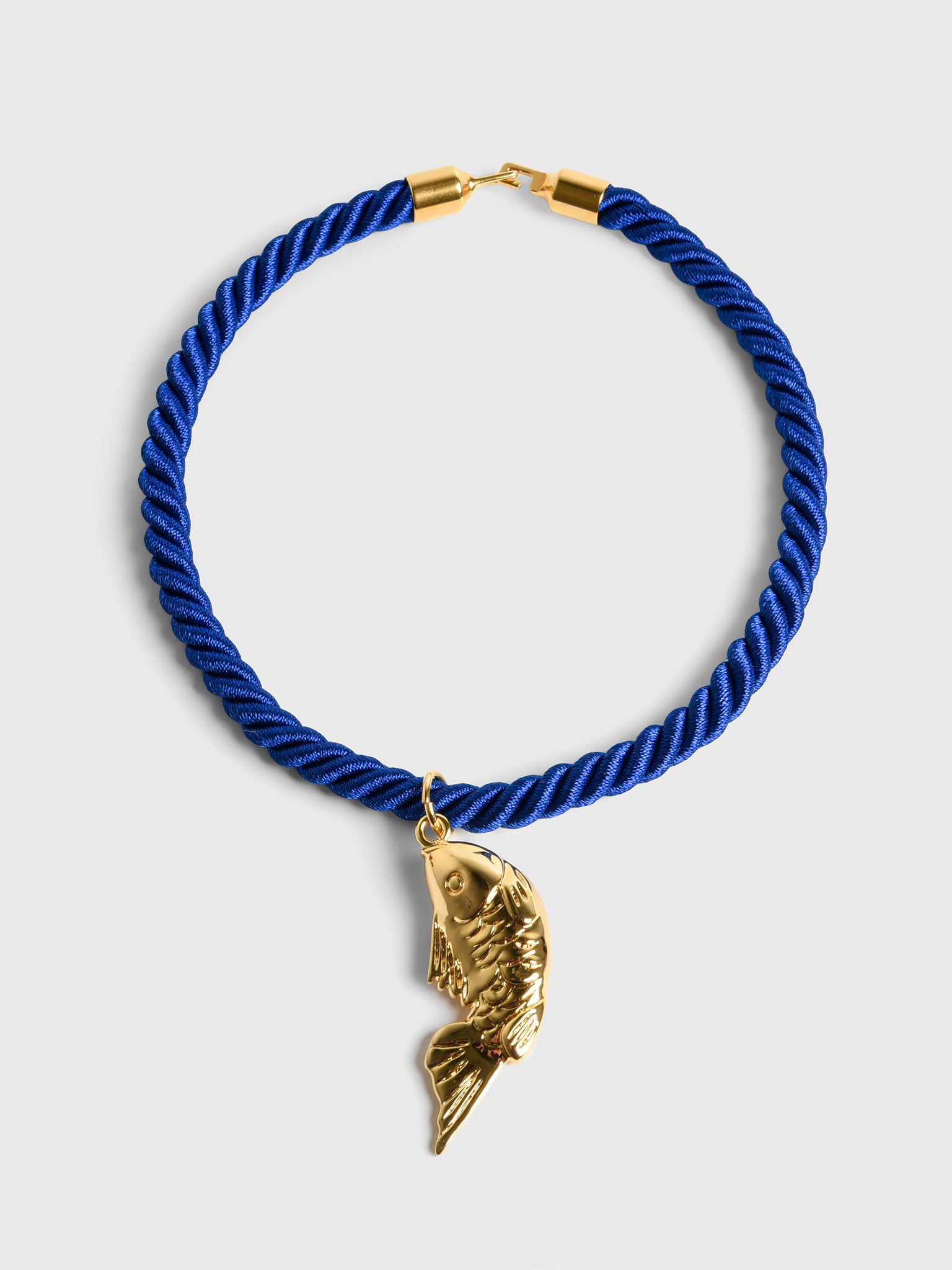 Timeless Pearly Fish Cord Necklace - Saint Bernard