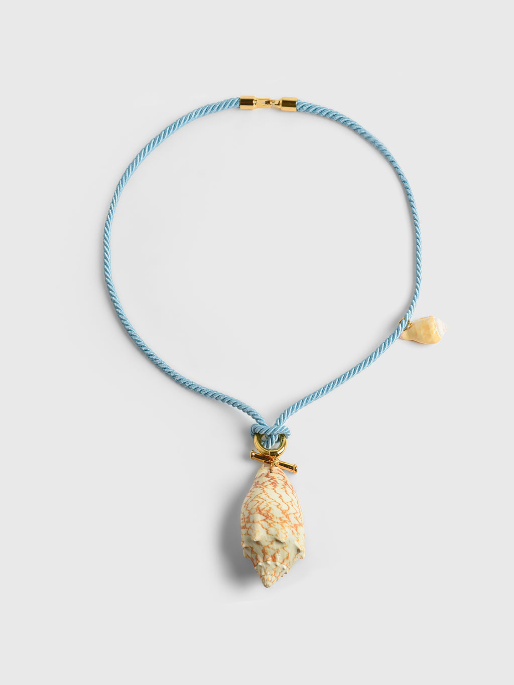 Timeless Pearly Shell Cord Necklace - Saint Bernard
