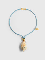 Timeless Pearly Shell Cord Necklace - Saint Bernard