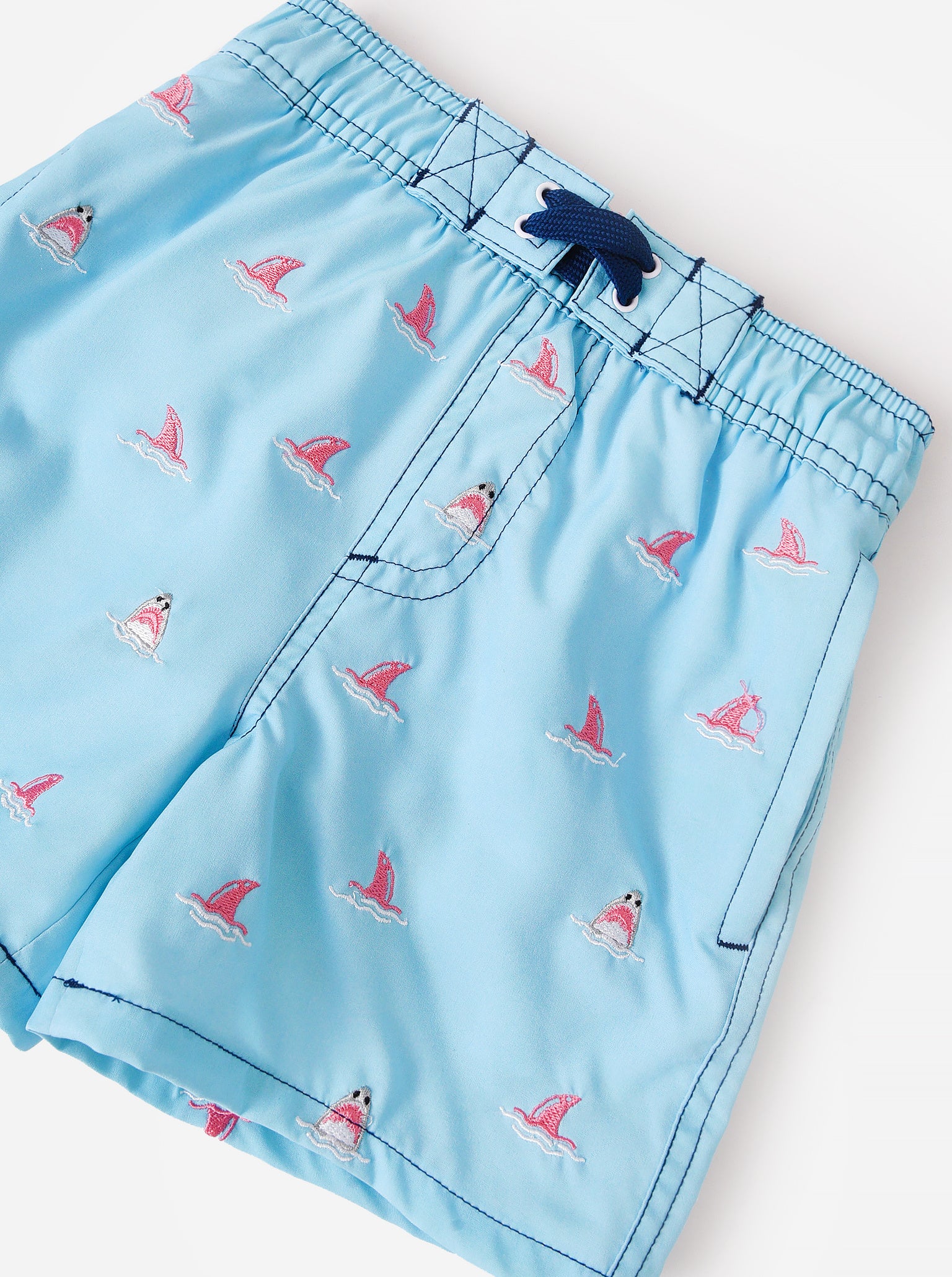 Shade Critters Boys' Water-Appearing Swim Trunk - Saint Bernard
