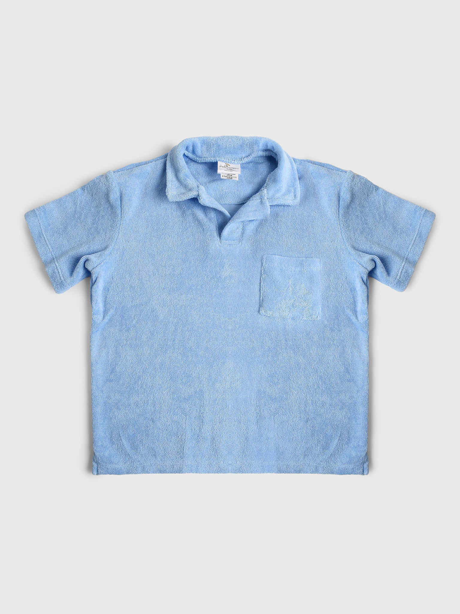 Shade Critters Boys' Terry Polo - Saint Bernard