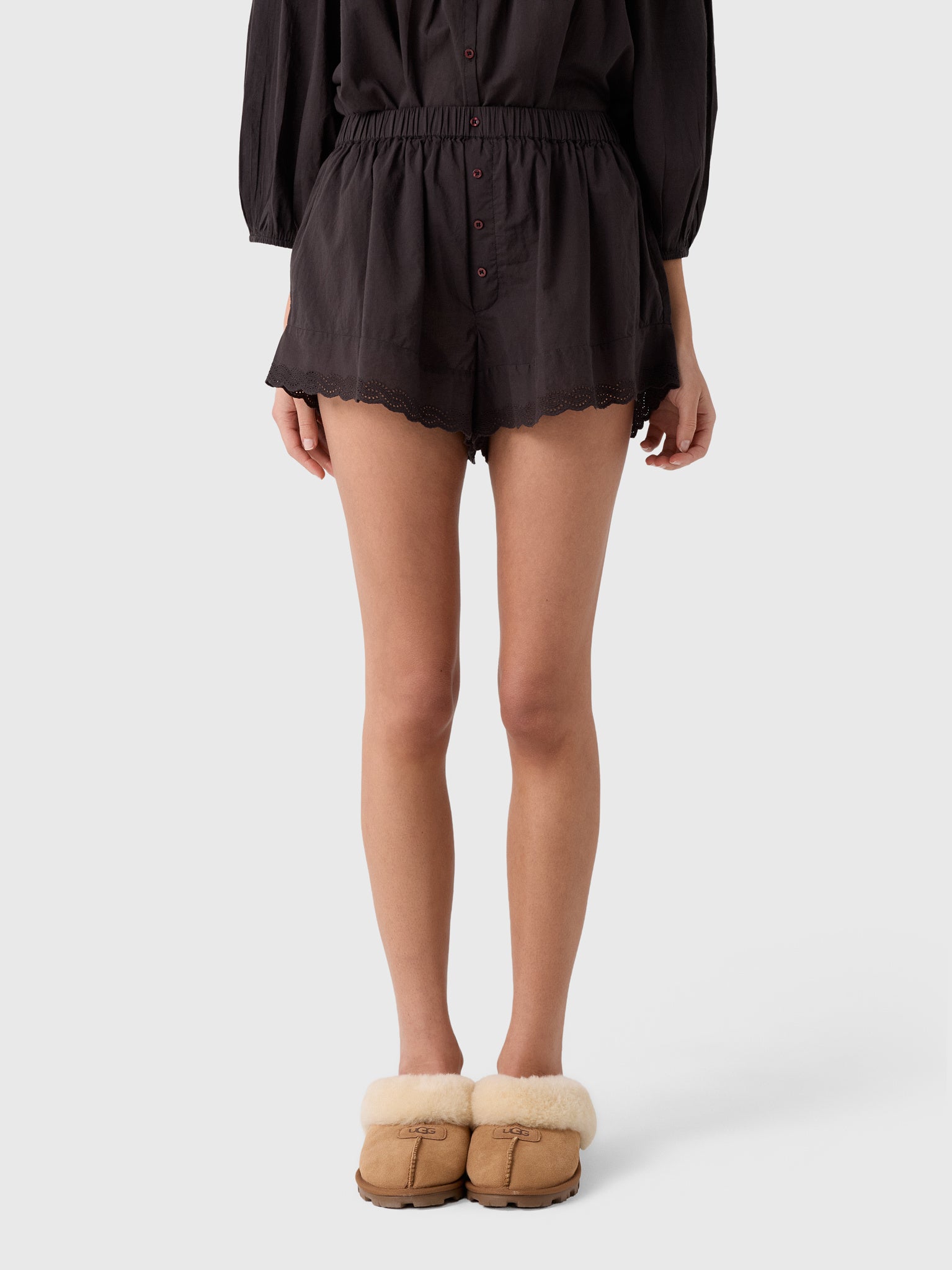 The Great Women's The Eyelet Tap Short - Saint Bernard
