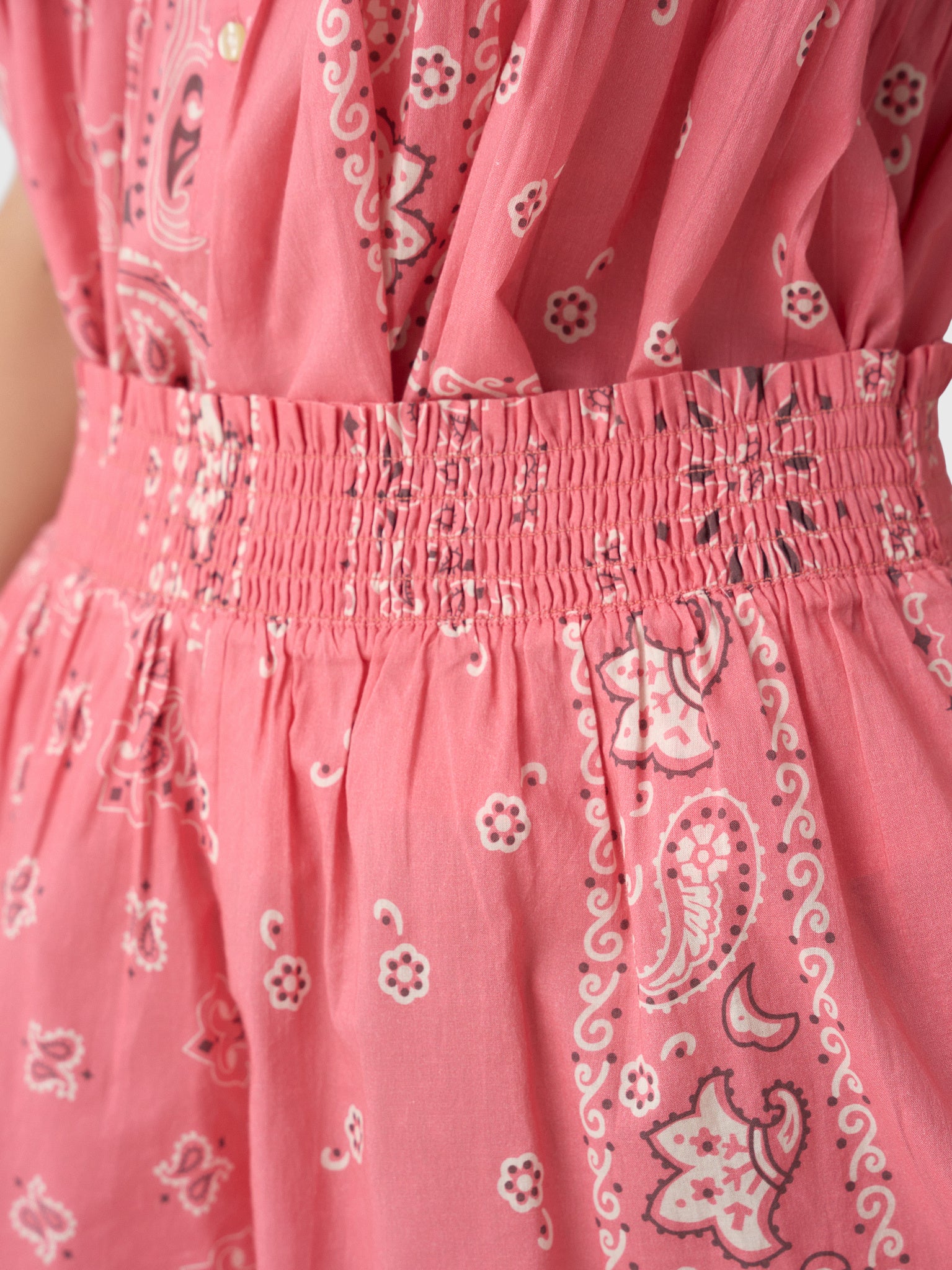 The Great Women's The Smocked Sleep Short - Saint Bernard