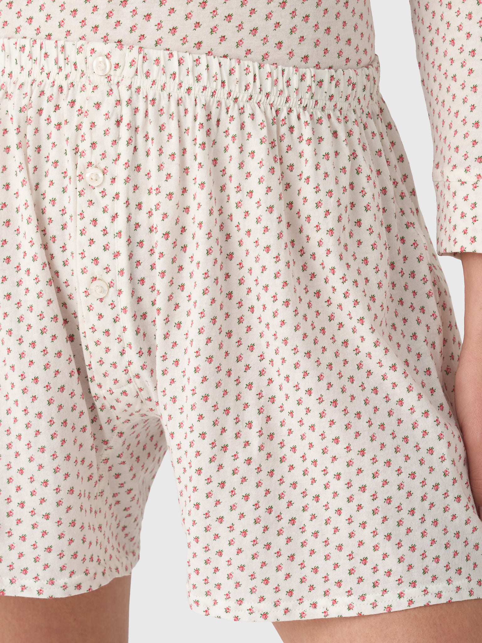 The Great Women's The Jersey Boxer Short - Saint Bernard