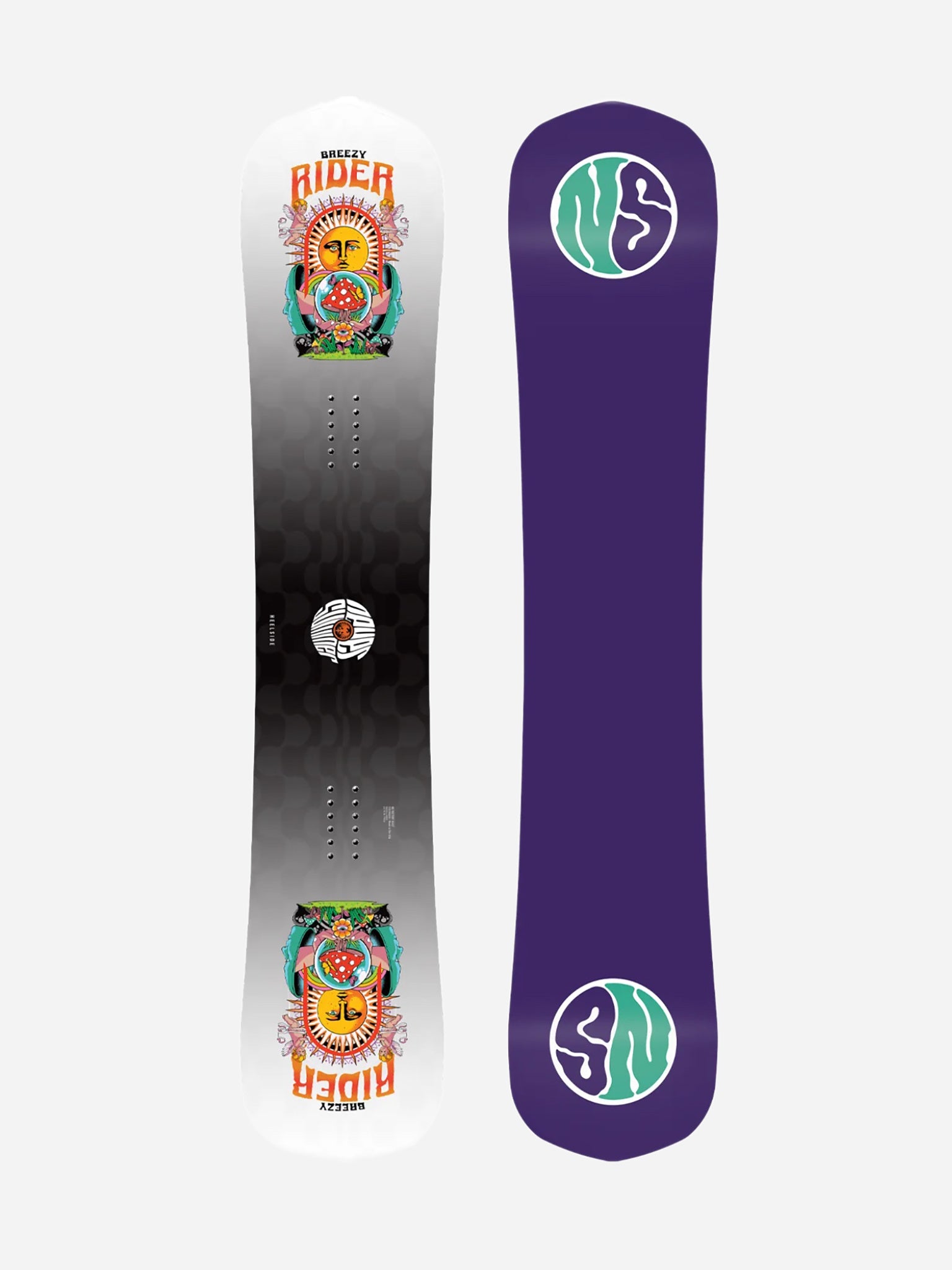 Never Summer Breezy Rider Women's Snowboard 2025 - Saint Bernard