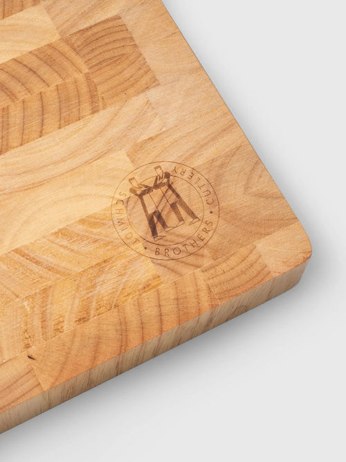 Schmidt Brothers 18" End-Grain Butcher Block Cutting Board