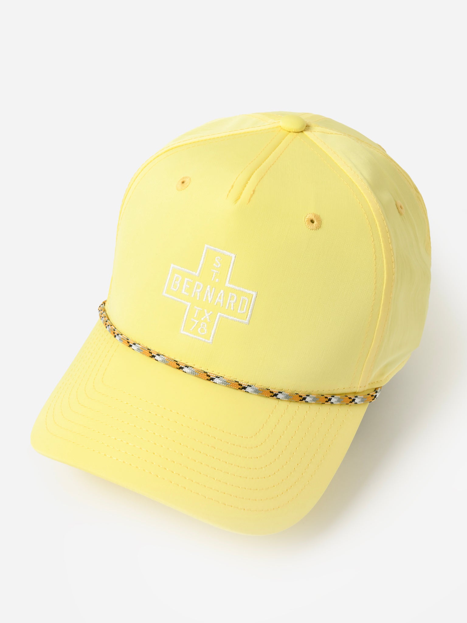 Saint Bernard Portland Rope Cross Logo Hat | $35.00 | Saint Bernard