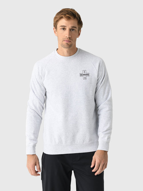 Saint Bernard Men's Cross Crewneck Sweatshirt