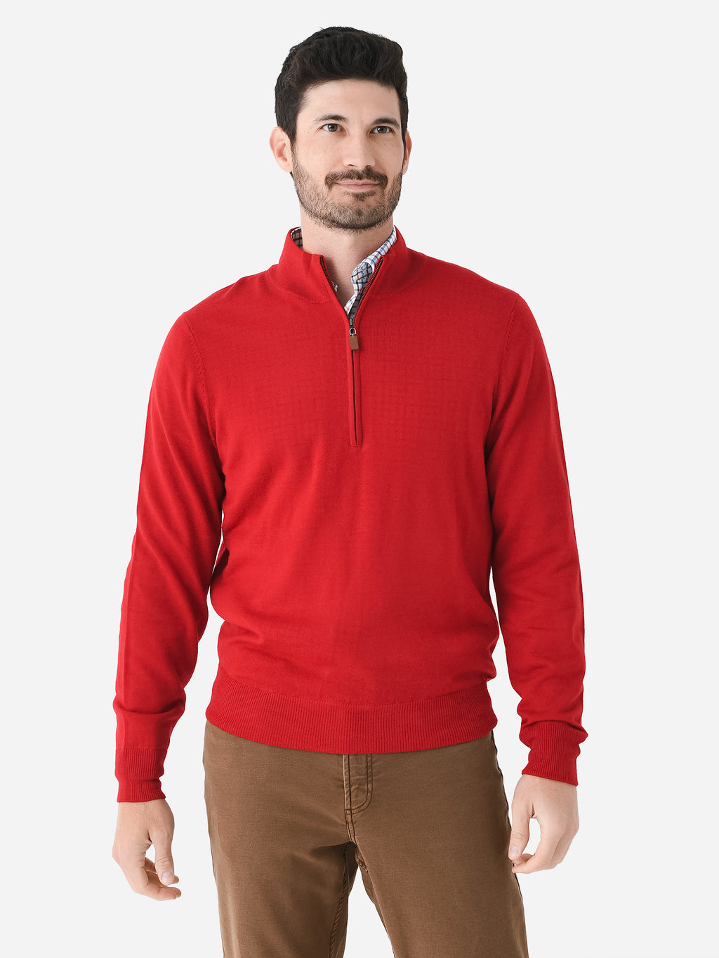Saint Bernard Men's Merino Wool Quarter-Zip - Saint Bernard
