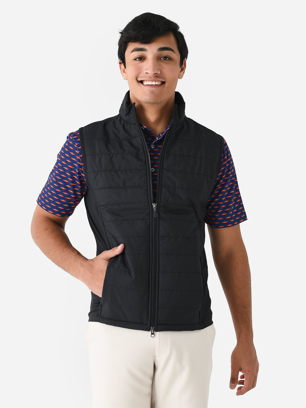 Saint Bernard Men's Fusion Quilted Vest - Saint Bernard