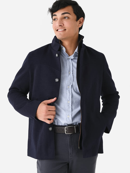 Saint Bernard Men's Agnes Peacoat - Saint Bernard