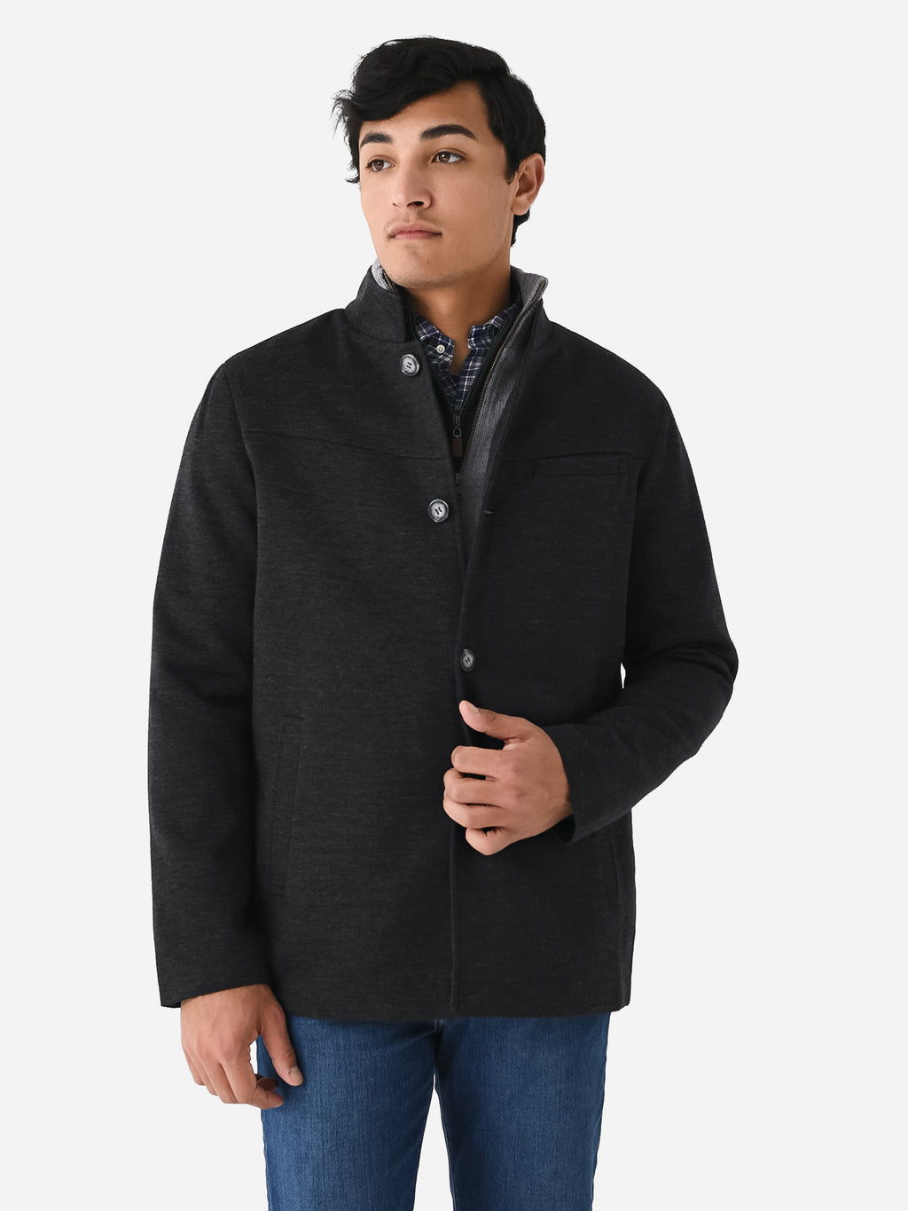 Saint Bernard Men's Oliver Peacoat - Saint Bernard