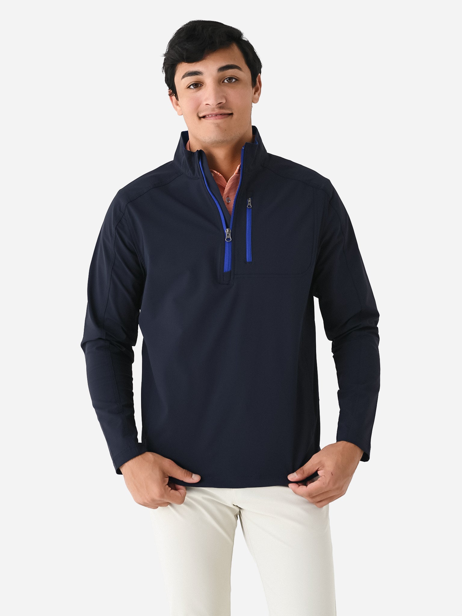 Saint Bernard Men's Riggs Water-Resistant Quarter-Zip - Saint Bernard
