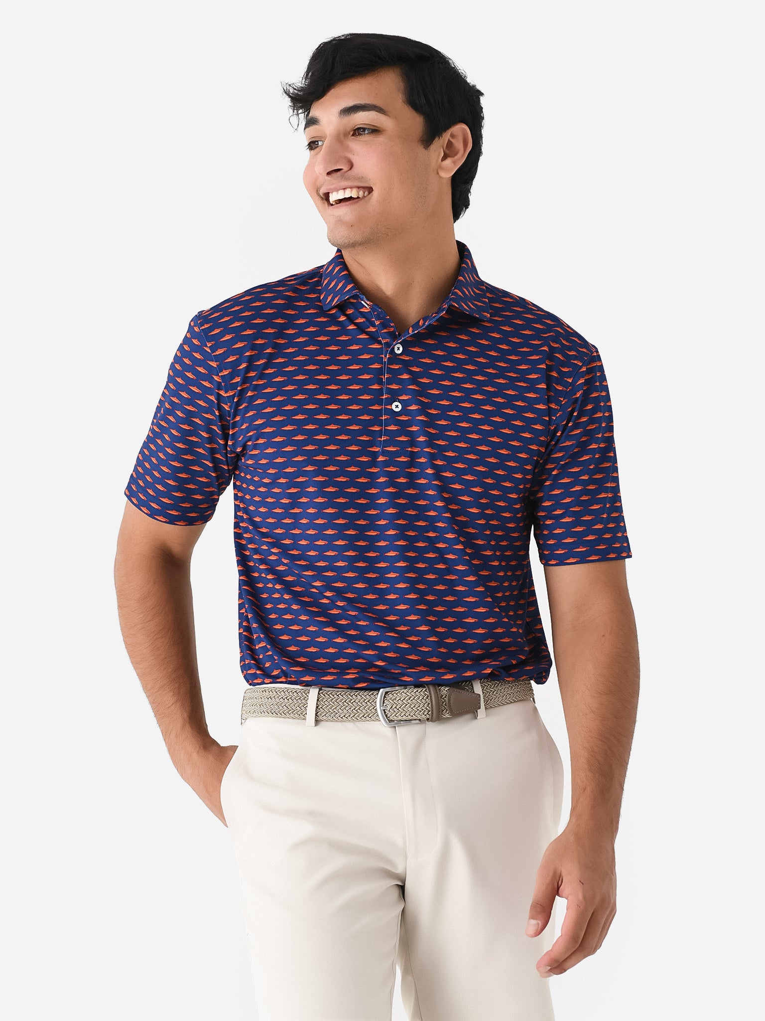 Saint Bernard Men's Drake Performance Polo - Saint Bernard