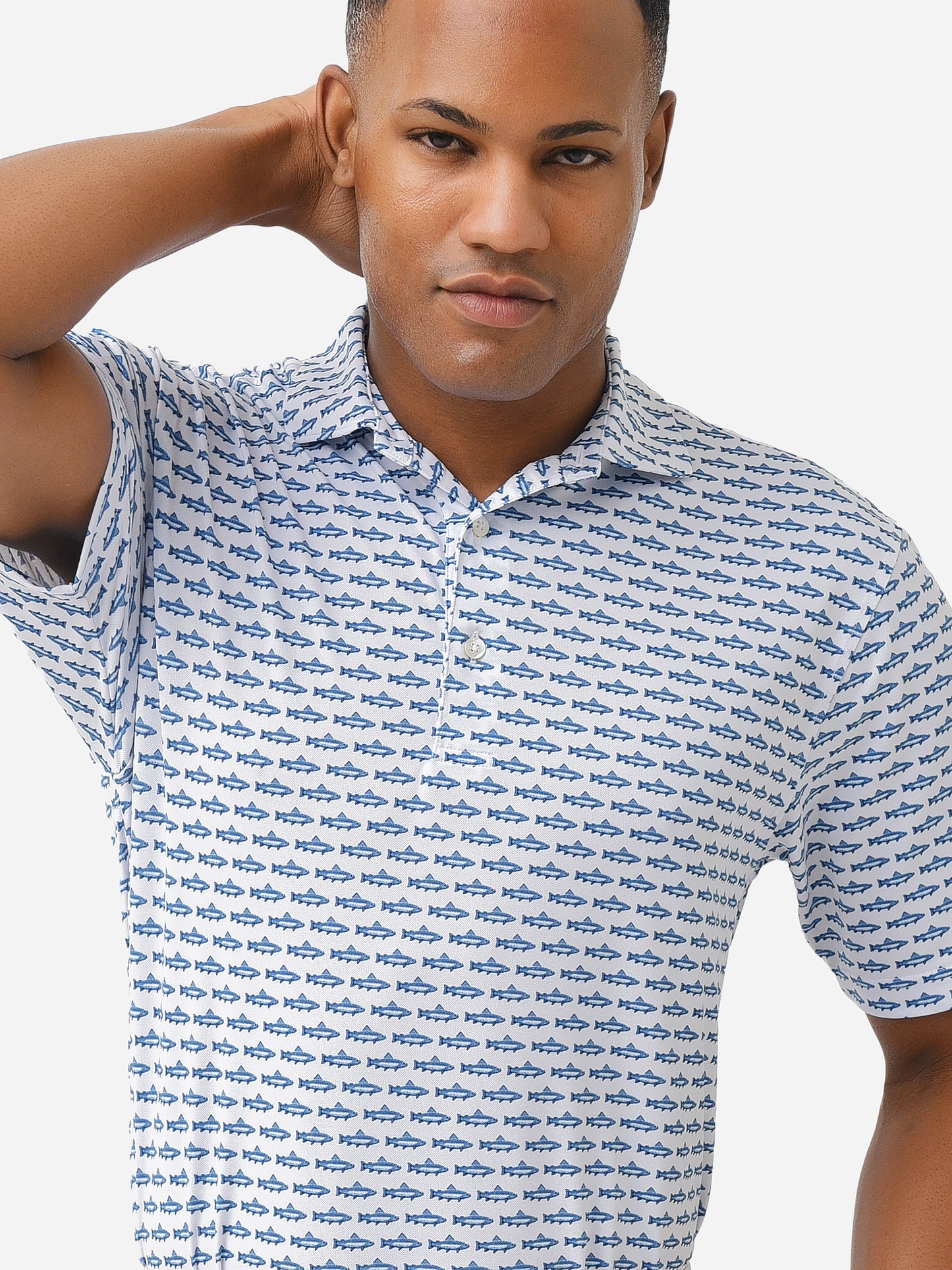 Saint Bernard Men's Drake Performance Polo - Saint Bernard