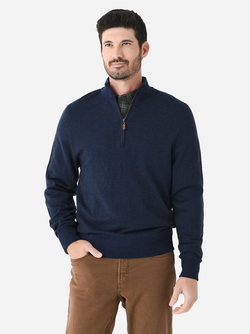 Saint Bernard Men's Walt Birdseye Quarter-Zip - Saint Bernard