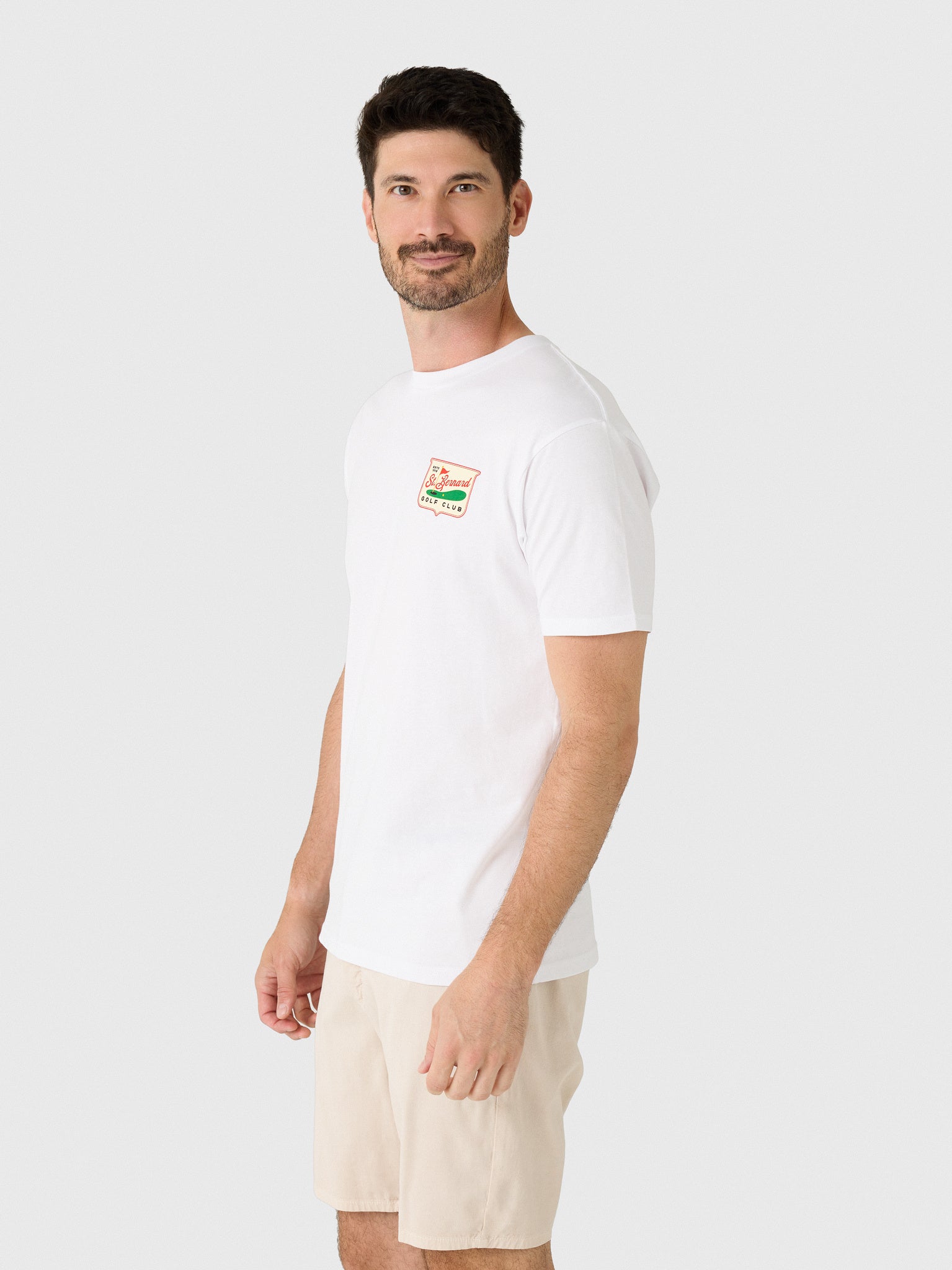 Saint Bernard Men's Golf Club Tee - Saint Bernard