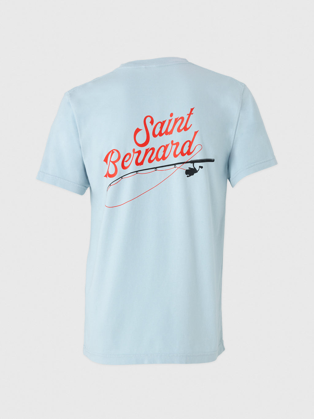 Saint Bernard Men's Gone Fishing Pocket Tee