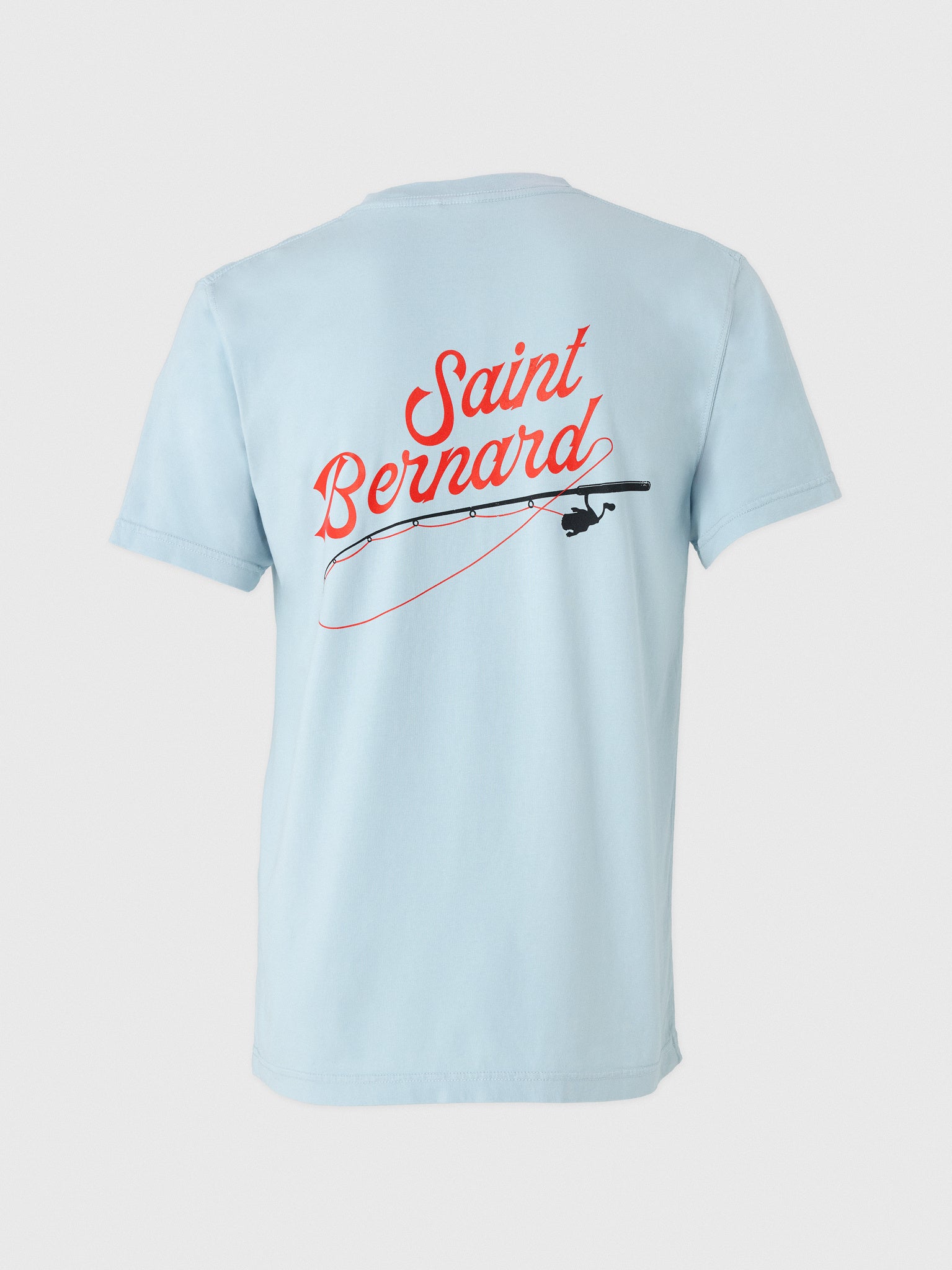 Saint Bernard Men's Gone Fishing Pocket Tee