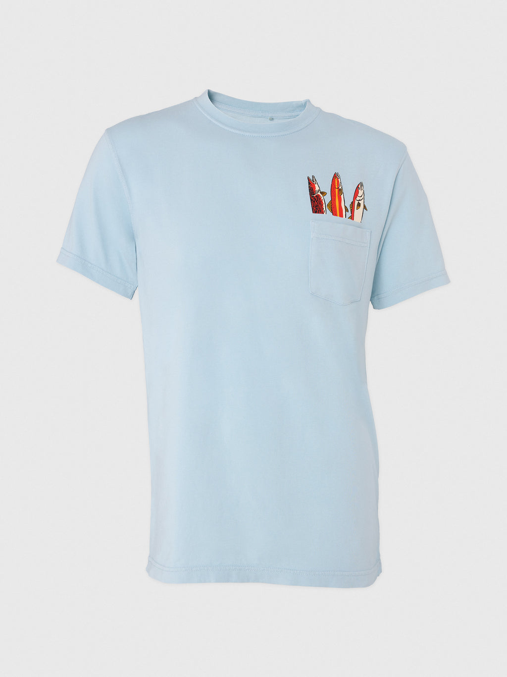 Saint Bernard Men's Gone Fishing Pocket Tee