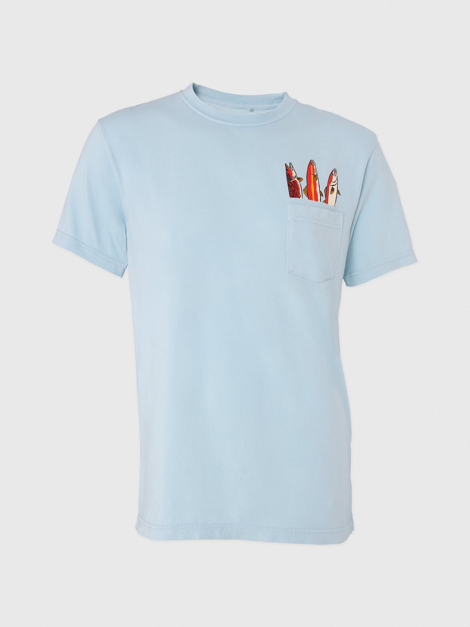 Saint Bernard Men's Gone Fishing Pocket Tee