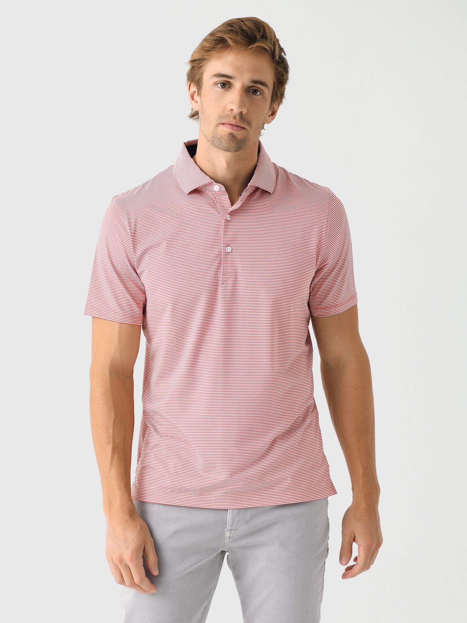 Saint Bernard Men's Taylor Stripe Polo - Saint Bernard