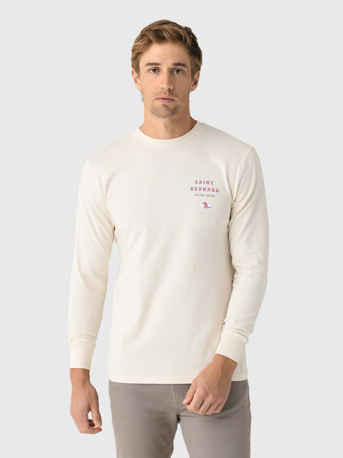 Saint Bernard Men's Slide Club Long Sleeve Tee