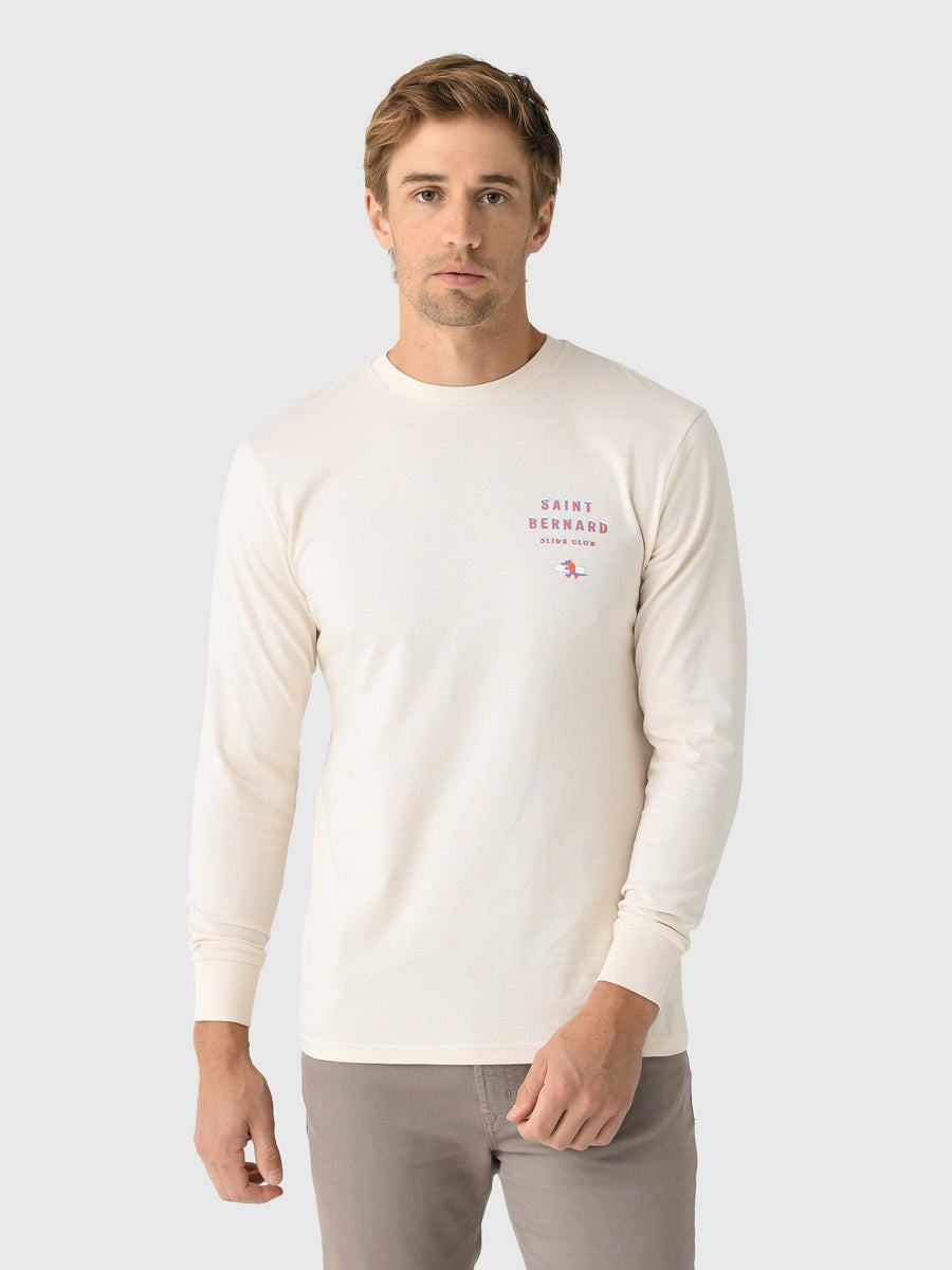 Saint Bernard Men's Slide Club Long Sleeve Tee - Saint Bernard