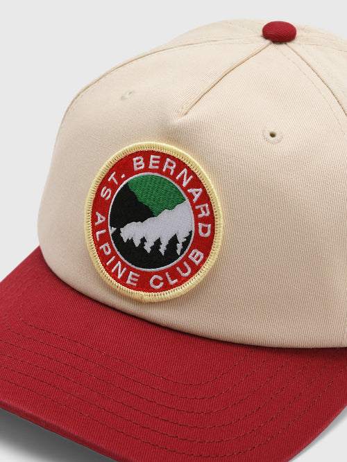 Saint Bernard Mountains Two Tone Hat