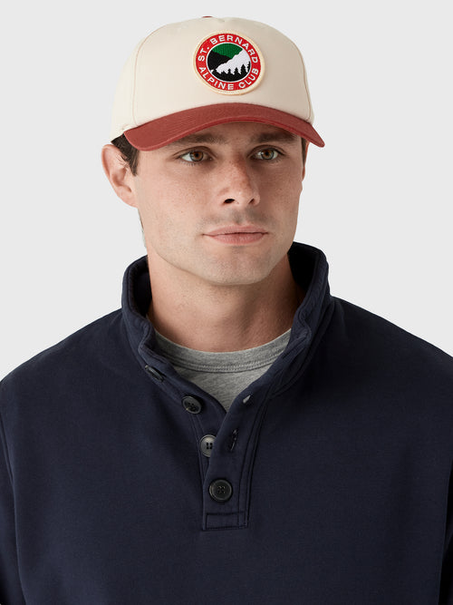 Saint Bernard Mountains Two Tone Hat
