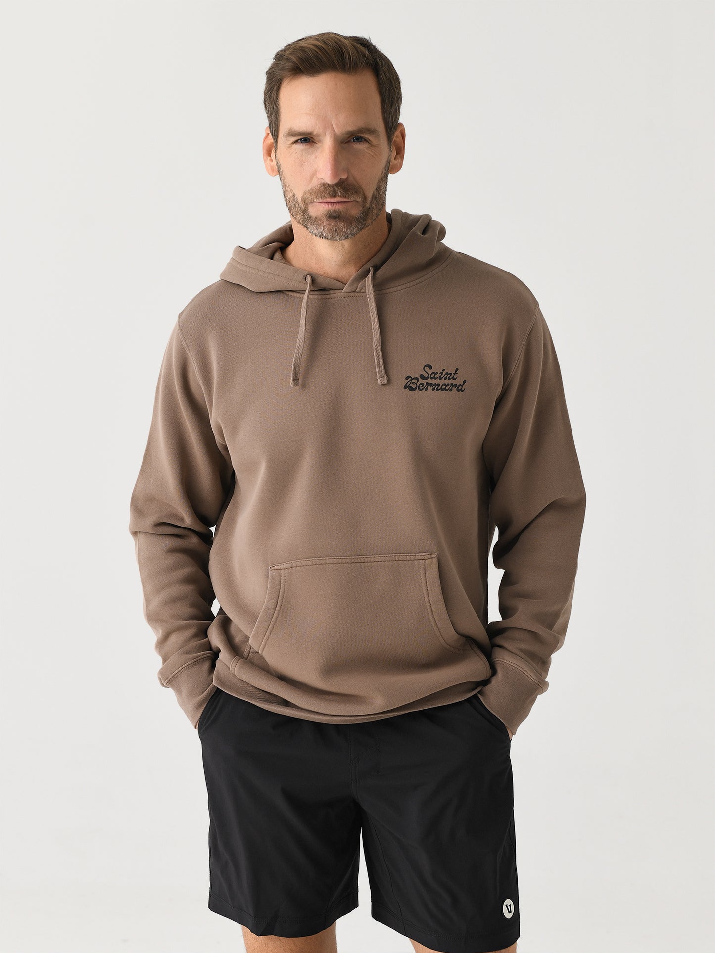 Saint Bernard Men's Wordmark Hoodie - Saint Bernard