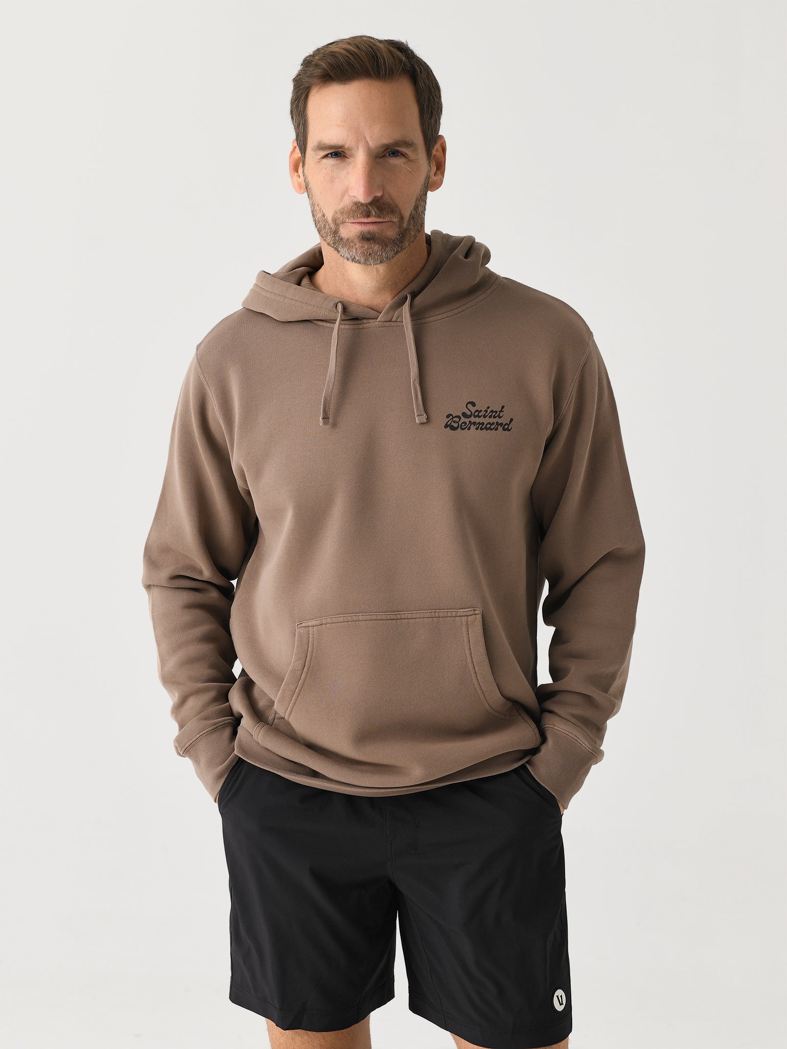 Saint Bernard Men's Wordmark Hoodie - Saint Bernard