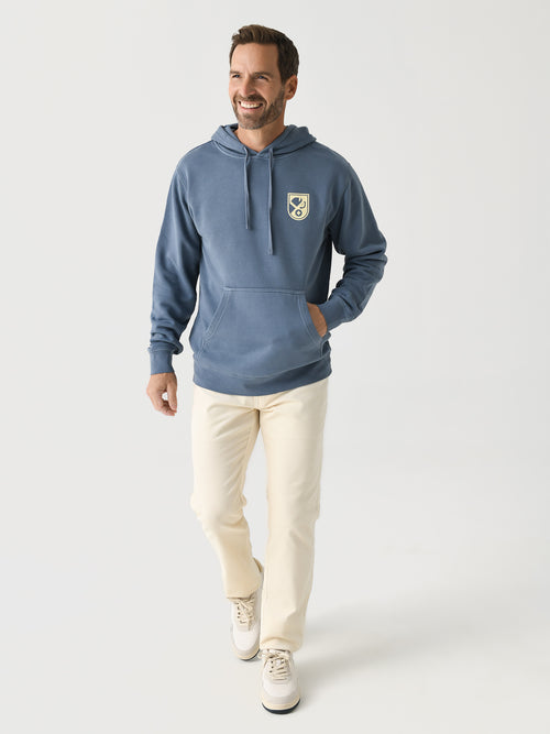 Saint Bernard Men's Badge Hoodie