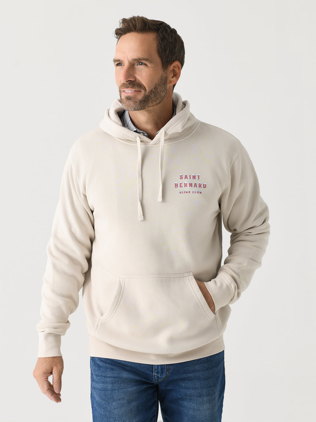 Saint Bernard Men's Slide Club Hoodie - Saint Bernard