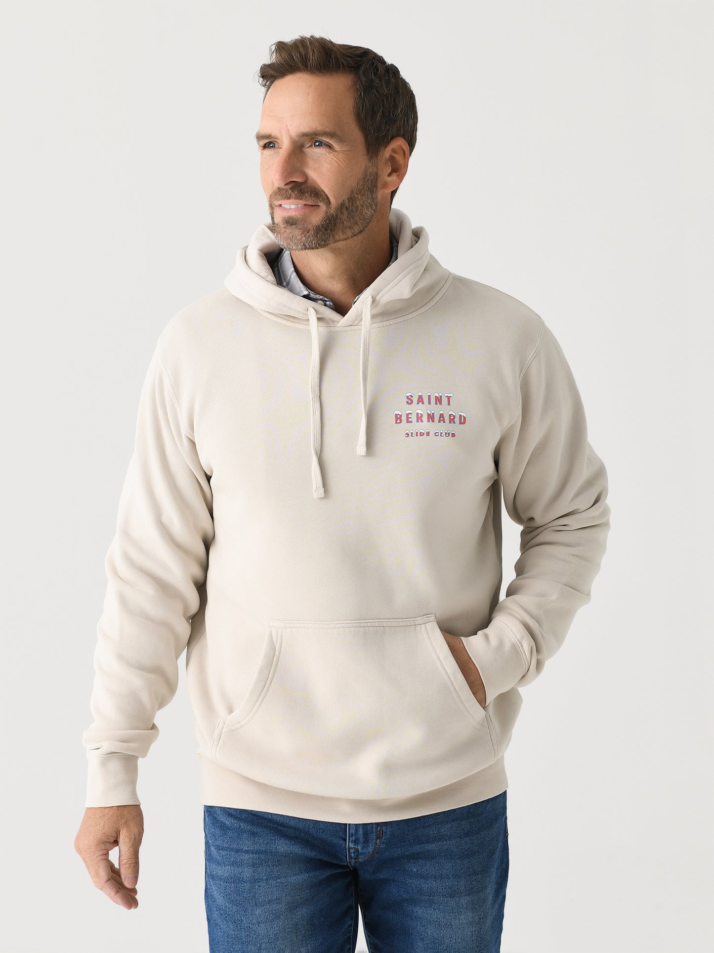 Saint Bernard Men's Slide Club Hoodie - Saint Bernard