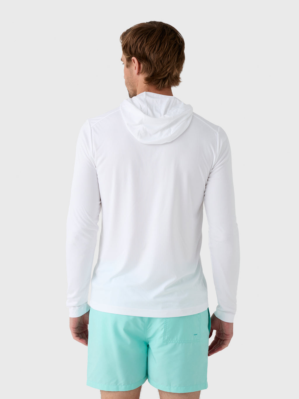 Saint Bernard Men's Palm Long Sleeve Hooded Sun Shirt - Saint Bernard