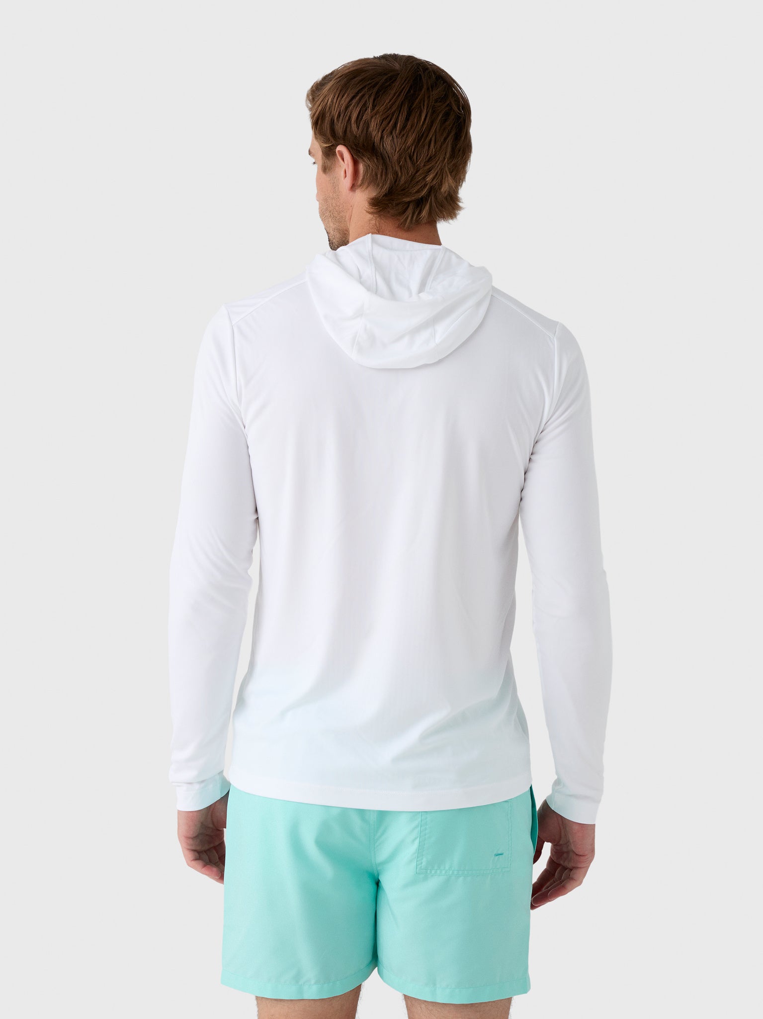 Saint Bernard Men's Palm Long Sleeve Hooded Sun Shirt - Saint Bernard