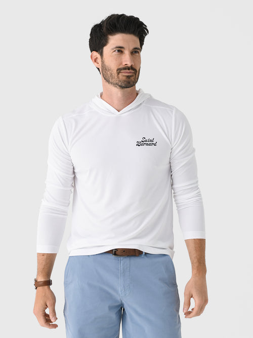 Saint Bernard Men's Surf Club Long Sleeve Hooded Tee