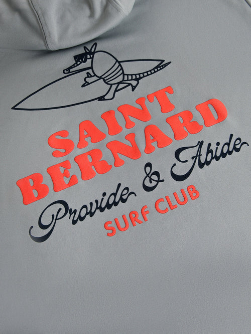 Saint Bernard Boys' Armadillo Surf Club Long Sleeve Hooded Sun Shirt