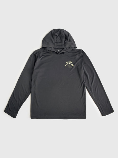 Saint Bernard Boys' Turtle Long Sleeve Hooded Sun Shirt