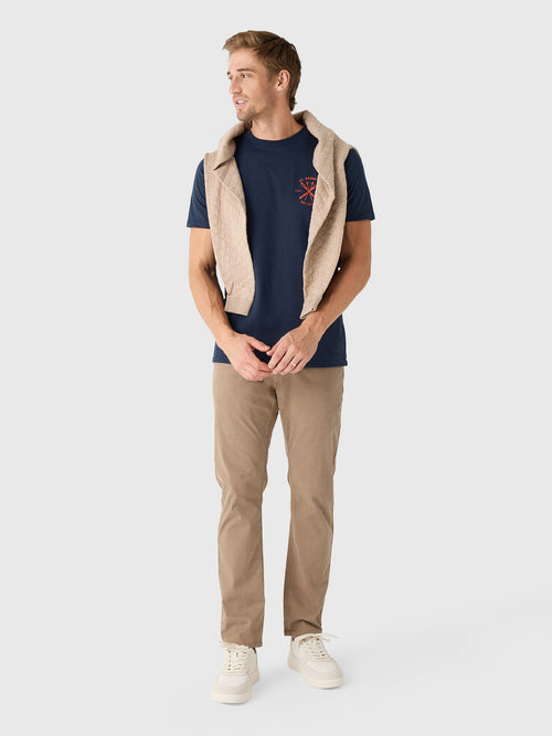 Saint Bernard Men's Ski Club Tee - Saint Bernard